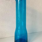 Iittala Blauw Glazen Waterkan / Vaas Essence thumbnail 7