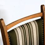 Brutalist Eetkamerstoelen | Vintage Stoelen | Jaren 60 | Eik thumbnail 4