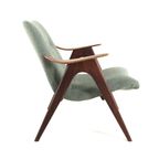 Vintage Wébé Fauteuil Louis Van Teeffelen New Upholstery thumbnail 3