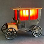 Vintage Old Timer Ferrari Auto Tafellamp / Bedlamp, Enea Ferrari Voor Otf thumbnail 10