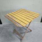Vintage Brocante Teak Tuintafel Serretafel thumbnail 2