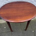 Strak Vintage Mahonie Tafeltje 72 Cm Hoog thumbnail 5