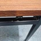 Strakke Vintage Bijzettafel Pastoe Stijl Jaren 60 Teakhout thumbnail 10