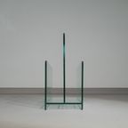 Magazine Holder / Glass / 1980s thumbnail 4