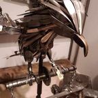 Scrap Metal Art, Vogel/Arend Kunst Van Gerecycled Materiaal. thumbnail 14