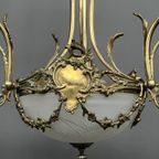 Kroonluchter In Lodewijk Xv-Stijl. Massief Brons, Kristal. thumbnail 5