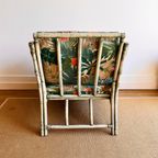 Rotan Bamboe Fauteuil Vintage thumbnail 6