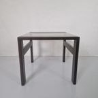 Vintage Rookglas Design Jaren 70 Side Table. thumbnail 4
