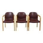 Set Van 6 Vintage Design Stoelen Dolmas Kembo Jb Meijer Jaren 80 thumbnail 7