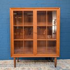 Vintage Vitrinekast Uit De Jaren '60, Deens Design, Lyby Mobler thumbnail 3