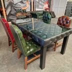 Caleb Eetkamertafel (dt 100×180) – Zwart thumbnail 2