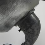 Industriele Aluminium Straatlamp, Wandlamp, Jaren 50 thumbnail 5