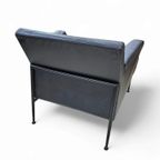Kinnarps / Sweden /meo 357 Arm Chair / Black Leather / 1990s thumbnail 5