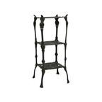 Franse Art Nouveau Plantentafel Etagère Kunstbrons Antiek Ca1900 thumbnail 10