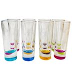 Set Vintage Crisa Borrelglaasjes Tequila Shot Multi Colour thumbnail 4