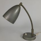 Bureaulamp - Grijs Metallic - Flexibele Slang - 1950'S thumbnail 2