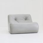Kali Design Fauteuil Ligne Roset Michel Ducaroy Grijs Leder thumbnail 13