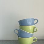 4 X Light Blue - Italy'S Pagnossi Baby Blue Cups thumbnail 3