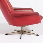 Vintage Swivel Lounge Chair By Henry W. Klein For Bramin thumbnail 7