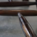 Set Van 4 Vintage Houten De Ster Gelderland Design Spijlen Stoelen thumbnail 14
