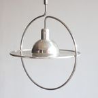 Silver Saturn Ceiling Lamp, Space Age 1970S thumbnail 8