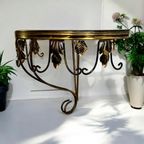 Vintage 'Gouden' Legger / Etagere / Wandconsole thumbnail 2