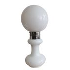 Carlo Nason Birillo Witte Vloer Lamp A.V. Mazzega, Italy 1960 thumbnail 2
