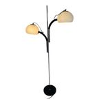 Dijkstra - Rare Model - Space Age Design / Mcm Floor Lamp With Two Shades thumbnail 2