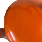 Vintage Oranje Ufo Luster / Hanglamp Jaren 70 thumbnail 4