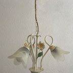 Brocante Hanglamp Bloem thumbnail 6