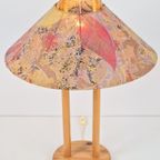 Vintage Deense Grenen Tafellamp Lys Pine ‘70 Japandi Lamp thumbnail 6