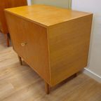 Vintage Kastje Kast Dressoir Tv Meubel Badkamer thumbnail 4