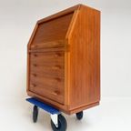 Teakhouten Secretaire Van Dyrlund, 1960’S thumbnail 3