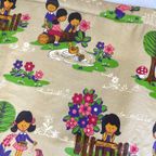Retro Boxkleed Vintage Seventies Skai Babykamer thumbnail 2
