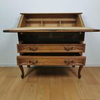 Brocante Queen Ann Secretaire, Ladekast, Landelijk Bureau thumbnail 6