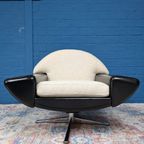 Vintage Deens Design Draaifauteuil, Johannes Andersen Midcentury Design thumbnail 3