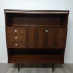 Vintage Midcentury Wandkast | Barkast | Highboard Retro thumbnail 8