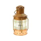 Kleine Scheepslamp Ankerlicht Nautisch Olielamp Rood Koper 23Cm thumbnail 11