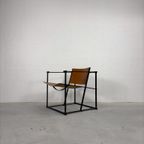 Vintage Pastoe Fm60 Fauteuil Cognac Tuigleer thumbnail 2