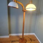 Vintage Steinhauer Mushroom Vloerlamp - Dubbele Kap thumbnail 7