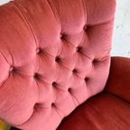 Vintage Roze Fauteuil / Eenzit / Clubzetel thumbnail 6