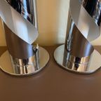 Set Vintage Tafellampen Spiraal Lampen Jaren 70 thumbnail 9