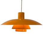 Poul Henningsen - Louis Poulsen - Ph 4/3 - Hanging Pendant Lamp - Orange thumbnail 10