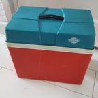 Vintage Koelbox Oranje Blauw thumbnail 3