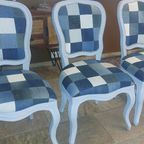 Set Van 6 Unieke Eetkamer Stoelen thumbnail 3
