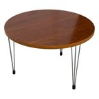 Vintage Ronde Salontafel Design Fritz Hansen Stijl thumbnail 15