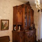 Buffet Liegois 2 Corps Style Lxv In Walnut thumbnail 2