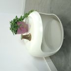 Witte Space Age Salontafel Op Wielen thumbnail 5