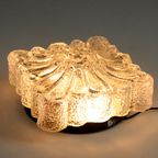 Vintage Plafondlamp Plafonnière 'morgenstjerne' Glas Glazen thumbnail 12