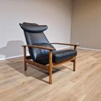 60S Sven Ivar Dysthe - Lounge Fauteuil - Zwart -Dokka Møbler thumbnail 2